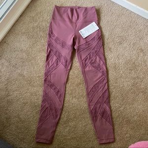 Lululemon Wunder Under Flocked Leggings (6)